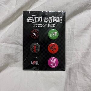 Avril Lavigne Button Pack